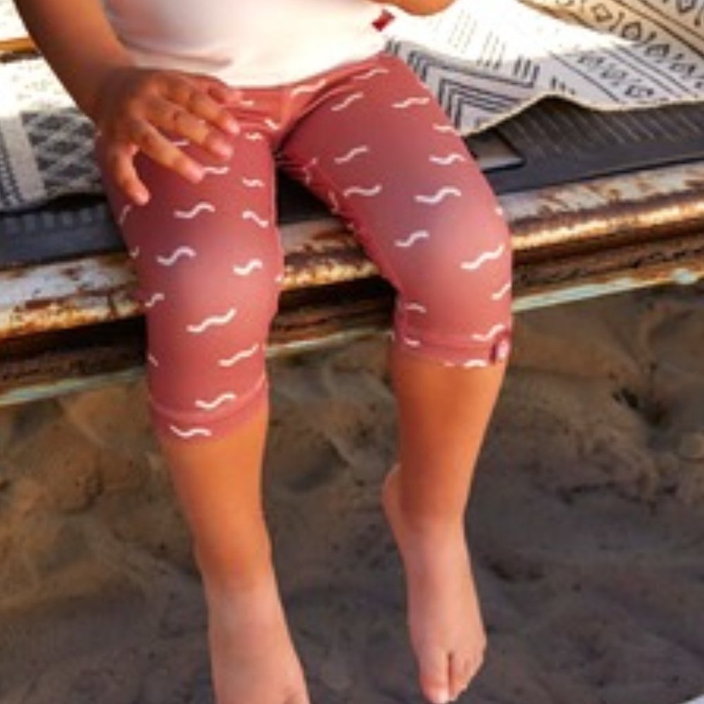 NWT rash guard pants integrated swimming diaper